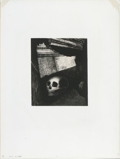 Um homem do povo, um selvagem, de The Juror de Odilon Redon