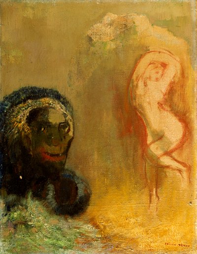 Andrômeda e o monstro de Odilon Redon