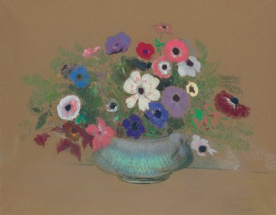 Anêmonas de Odilon Redon