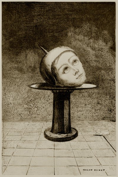 Na concha de Odilon Redon