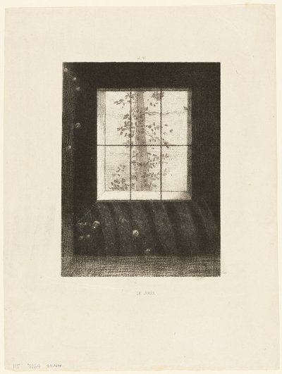 Dia, prato 6 de Sonhos de Odilon Redon