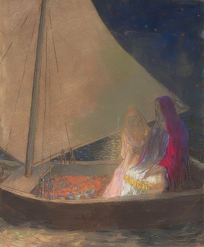 O latido. Por volta de 1902 de Odilon Redon