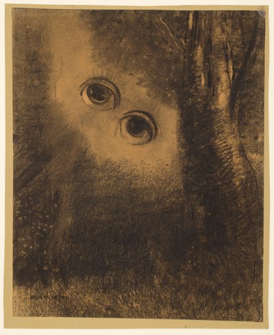 Olhos na floresta de Odilon Redon