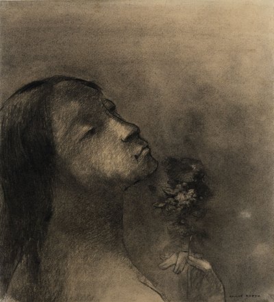 Flor do mal de Odilon Redon