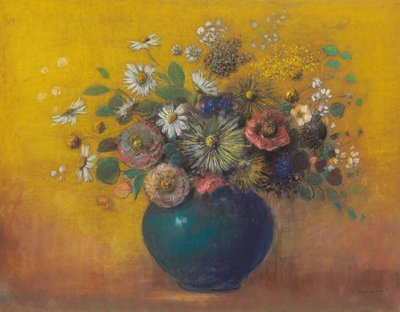 Buquê de flores de Odilon Redon