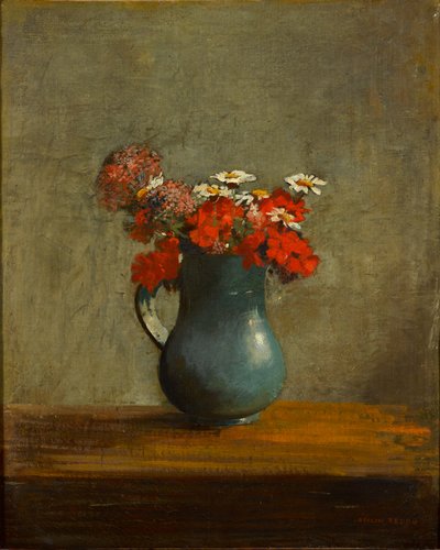Flores em vaso de Odilon Redon