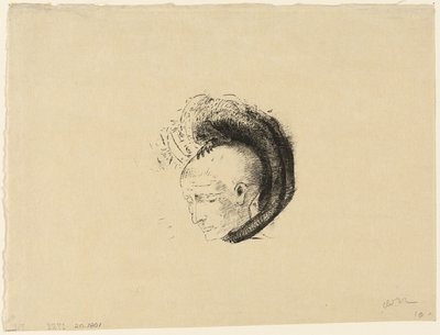 Frontispício do Movimento Idealista na Pintura de André Mellerio de Odilon Redon