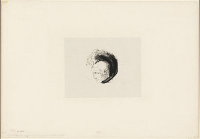 Frontispício de Le mouvement idéaliste en peinture (O movimento idealista na pintura) de André Mellerio de Odilon Redon