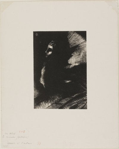 Frontispício para Les Chimères por Jules Destrée de Odilon Redon