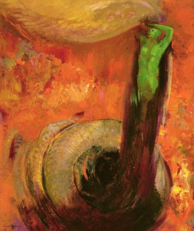 Morte Verde, c.1905 de Odilon Redon