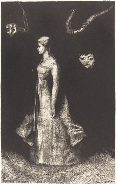 Assombração (Obsessão) de Odilon Redon