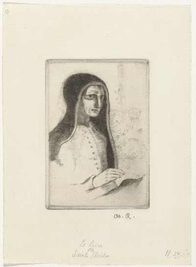Livro O Livro (Santa Teresa) de Odilon Redon