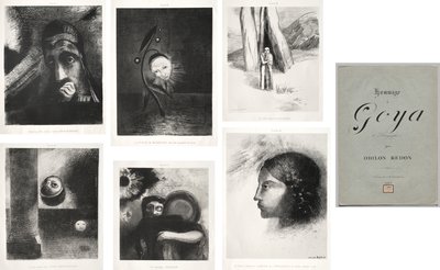 Homenagem a Goya de Odilon Redon