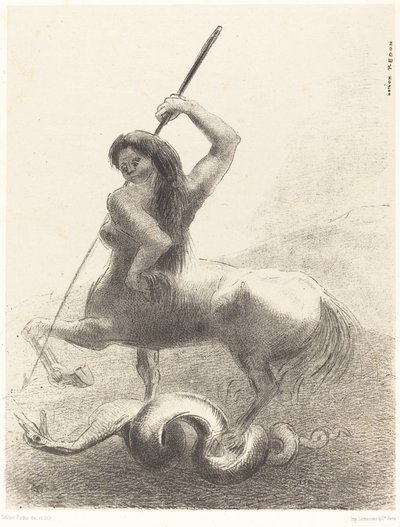 Il y eut des luttes et des vaines victoires (Houve lutas e vitórias vãs) de Odilon Redon