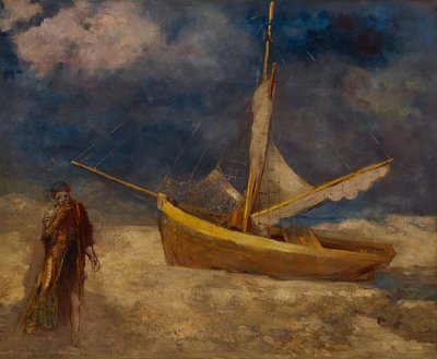 O pescador alienado de Odilon Redon