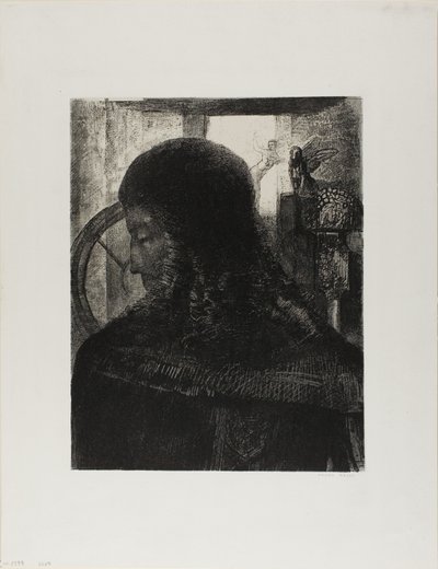 Velho Cavaleiro de Odilon Redon