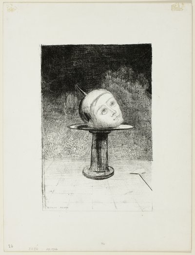No prato, prato dez de In Dreams de Odilon Redon