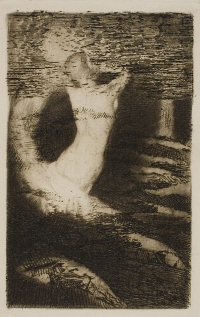 Passagem de uma alma de Odilon Redon