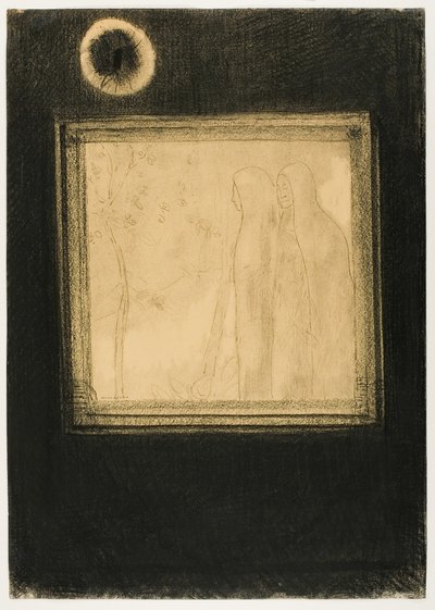 Mulheres piedosas de Odilon Redon