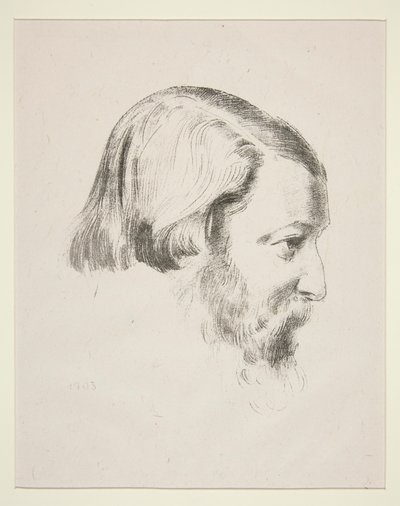 Retrato de Paul S?rusier de Odilon Redon