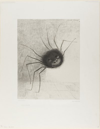 Aranha de Odilon Redon