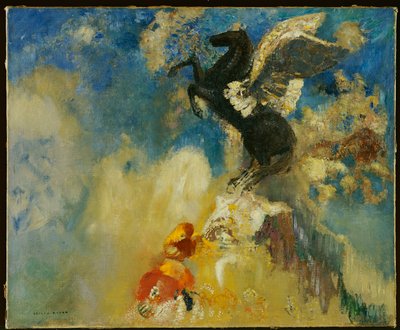O Pégaso Negro de Odilon Redon