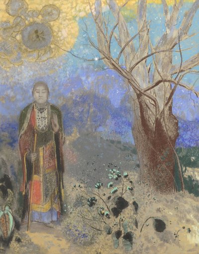 O Buda, 1906-1907 de Odilon Redon