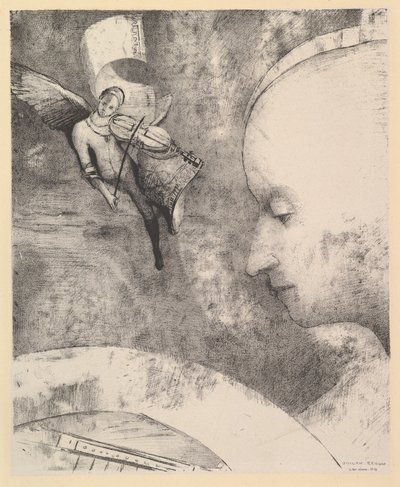A Arte Celestial, 1894. de Odilon Redon