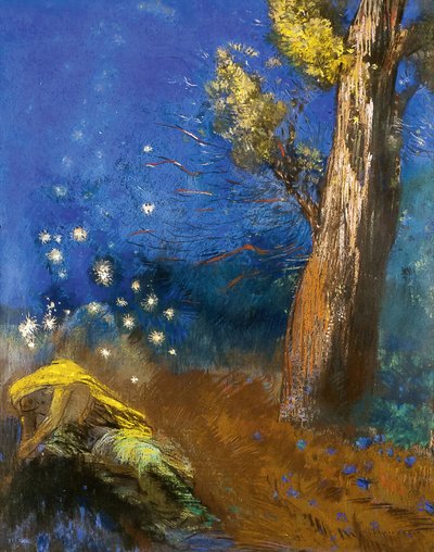 A morte de Buda La Mort de Bouddha de Odilon Redon