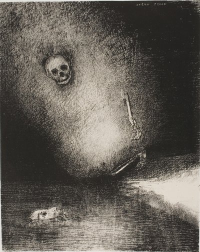 O sonho terminou em morte, de The Juror de Odilon Redon