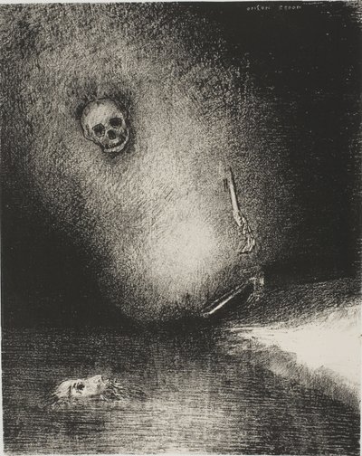 O sonho acabou em morte, de O jurado de Odilon Redon