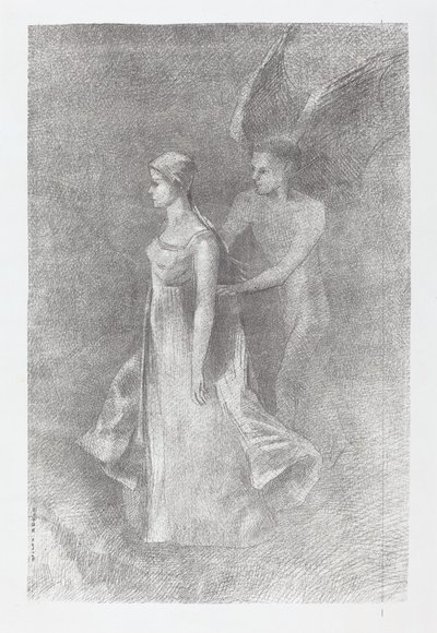 A Assombração (Hantise) de Odilon Redon
