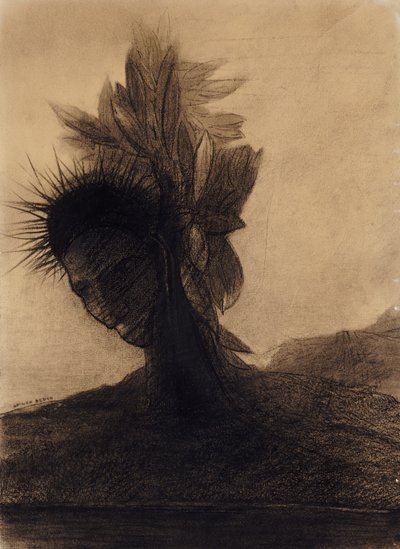 A árvore do homem de Odilon Redon