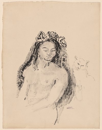 A rainha de Sabá de Odilon Redon