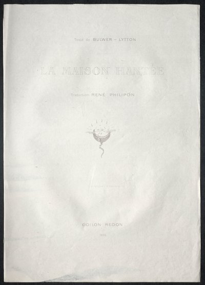 Placa de título de Odilon Redon
