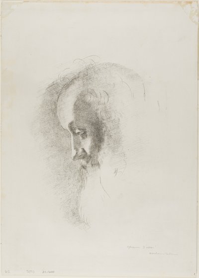 Até a velhice, da noite de Odilon Redon