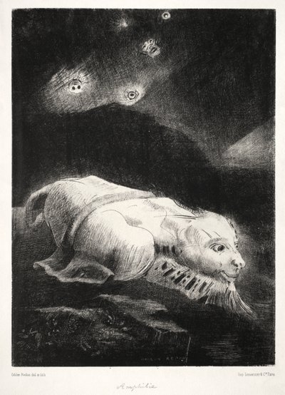 Quando a vida despertava nas profundezas da matéria obscura de Odilon Redon