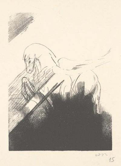 Cavalo alado de Odilon Redon