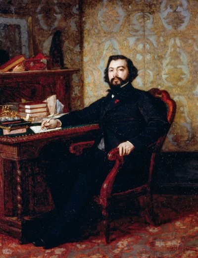 Retrato do advogado Aristide Minelli, de Odoardo Borrani (1833-1905), óleo sobre painel, 40,5x32,5 cm de Odoardo Borrani