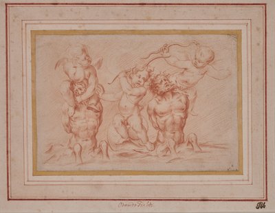 Tritões e Putti de Odoardo Fialetti