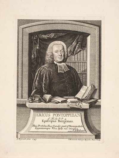 Erik Pontoppidan (o mais jovem) Bispo de Odvardt Helmoldt de Lode