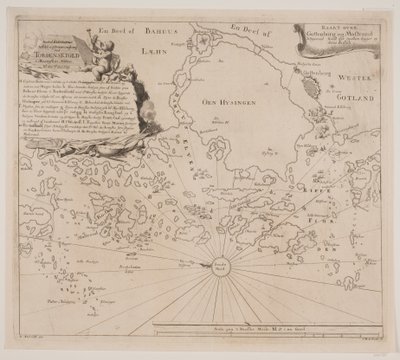Ataque do velho Elfborg em Tordenskjold em 1719 de Odvardt Helmoldt de Lode