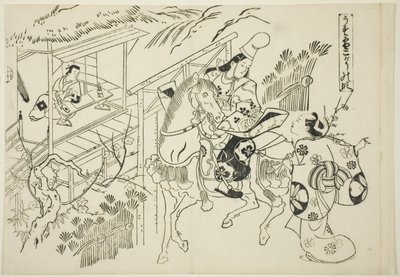 Usuyuki: The Kogo Scene (Usuyuki Kogo no dan), da série "Cenas famosas de peças de marionetes japonesas (Yamato irotake)" de Okumura Masanobu
