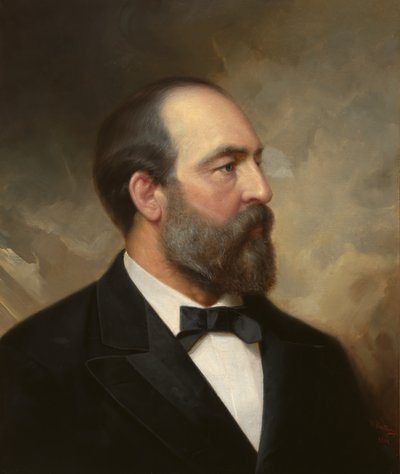 James Abram Garfield (1831-1881) de Ole Peter Hansen Balling