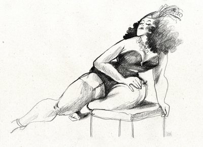 Glamour Pin-up Curvilíneo de Olga Skomorokhova