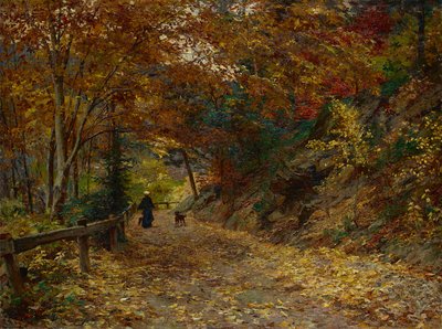 Folhas que caem de Olga Wisinger Florian