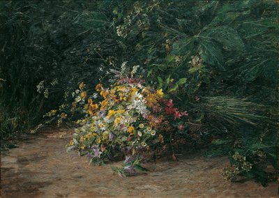 Ramos de flores do campo de Olga Wisinger Florian