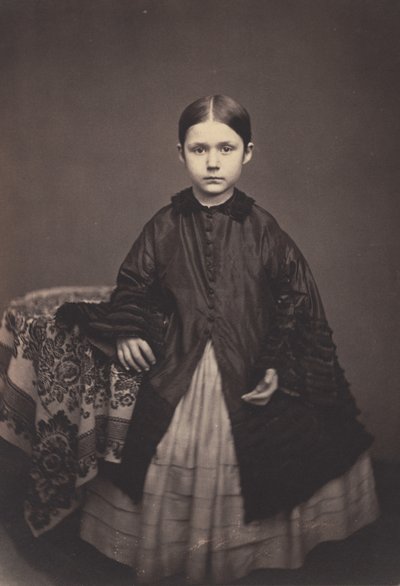 Retrato de uma rapariga,c. 1857 (foto) de Oliver H. Willard