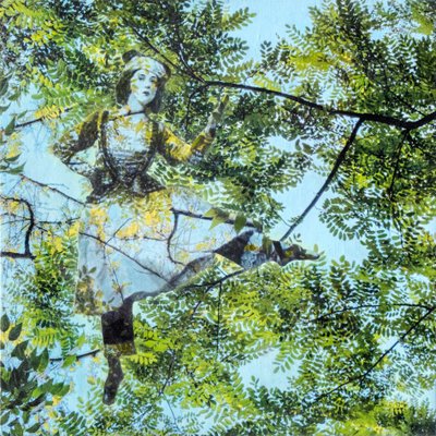 Tamara Karsavina, 2024 (técnica mista sobre tela) de Olivia Gozzano