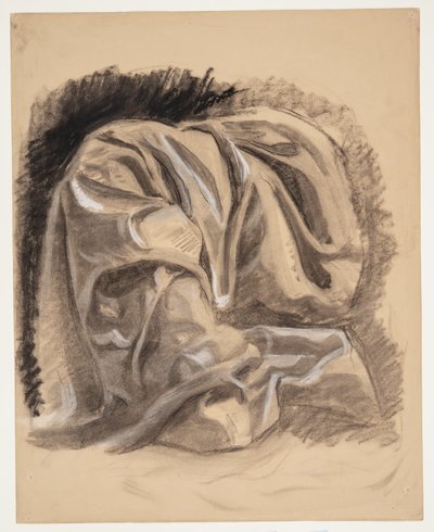 Draperistudie de Oluf Hartmann